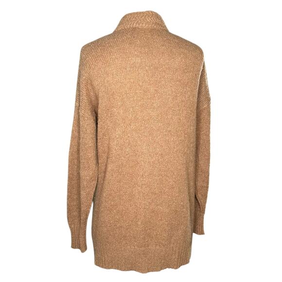 JENNI KAYNE Tan Brown Cottage Cardigan Sweater Women's Size XXS Oversized Knit - Picture 3 of 8